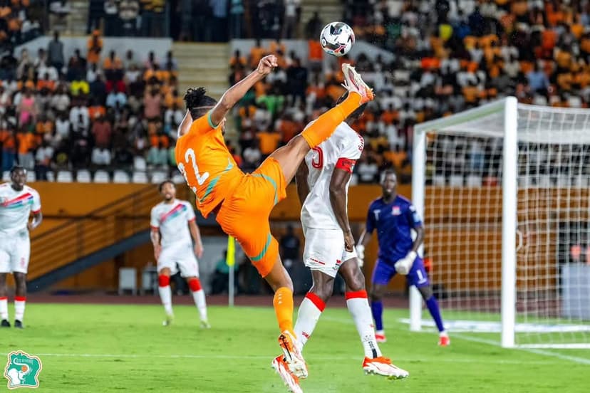 Éliminatoires Mondial 2026-6e journée : La Côte d'Ivoire bat la Gambie et reprend le fauteuil du leader du groupe F