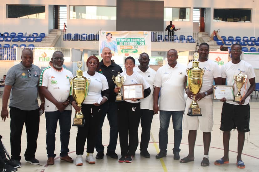 Handball ivoirien-Super Coupe : le Red Star et Abidjan HBC vainqueurs
