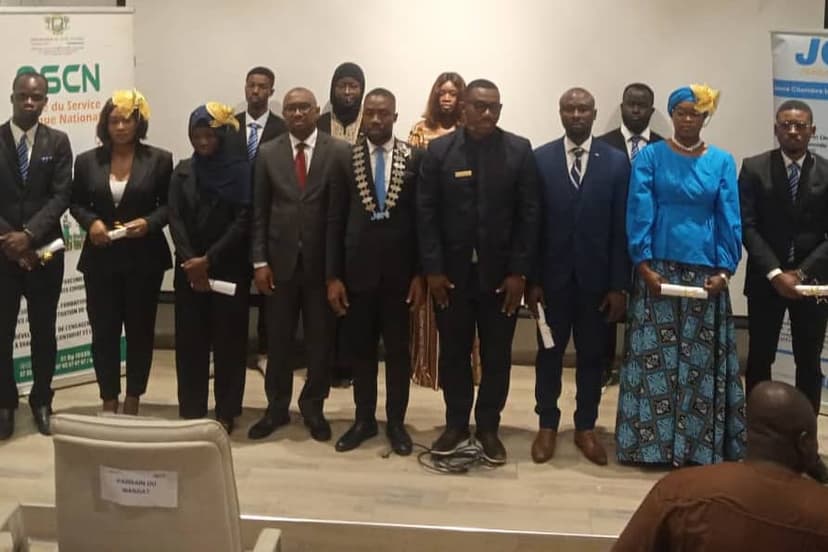 JCI Abidjan premium 2025 : Diallo Ferdinand, investi nouveau président