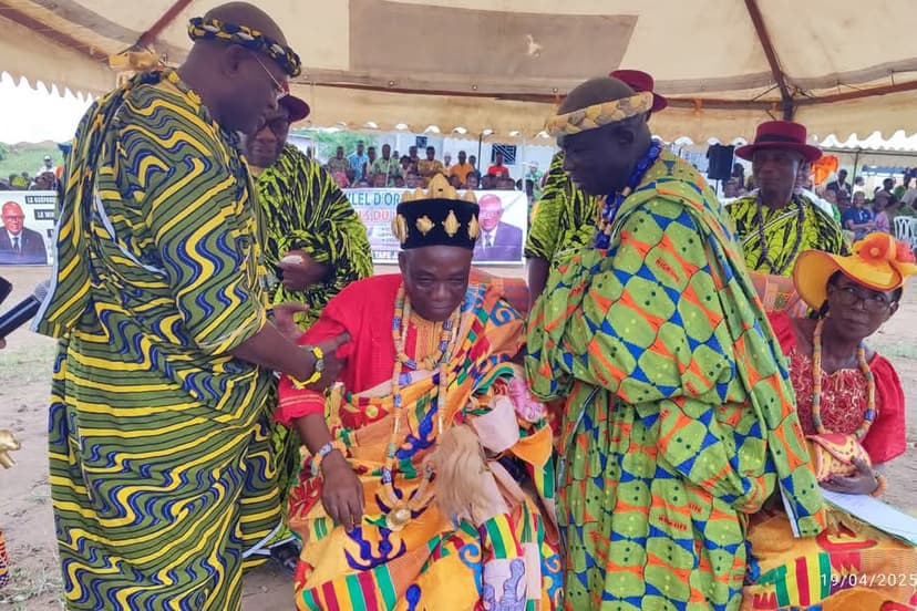 Dabou : Le 14è chef de Yassap A investi en présence de Silas METCH