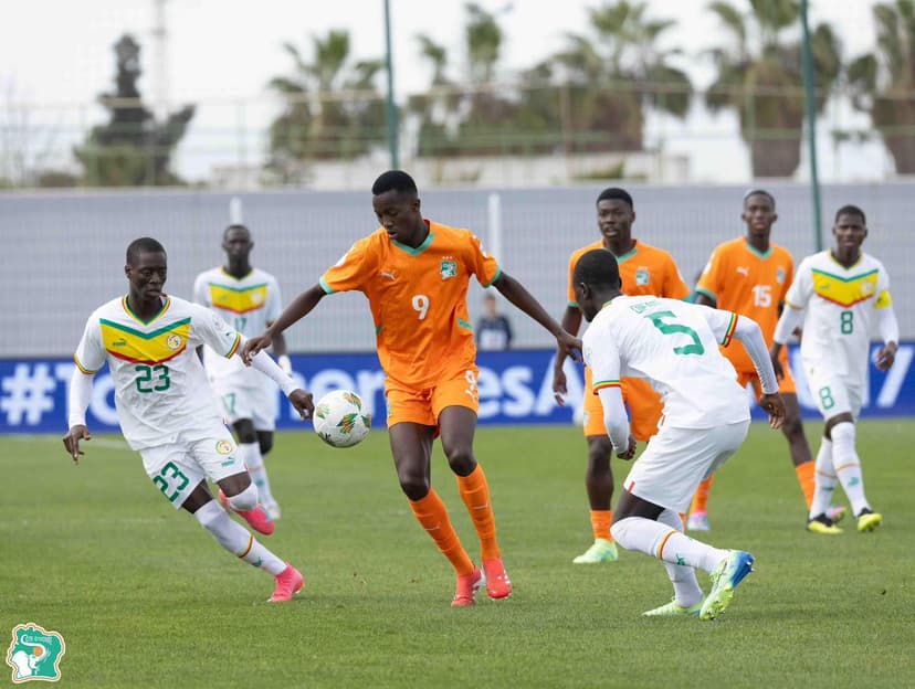 Football-CAN U17 : La Côte d'Ivoire en demi-finale après sa victoire sur le Sénégal en quart