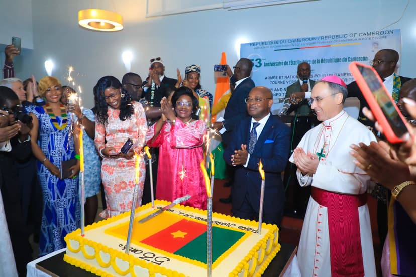 Côte d'Ivoire : La 53e édition de la fête de l’unité du Cameroun célébrée à Abidjan