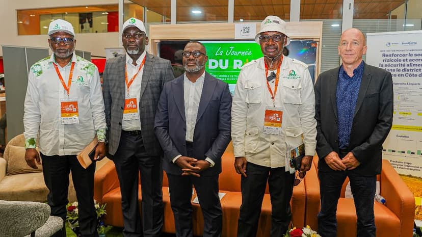 Riz local : Aboubakary Traoré présente le modèle ivoirien de transformation