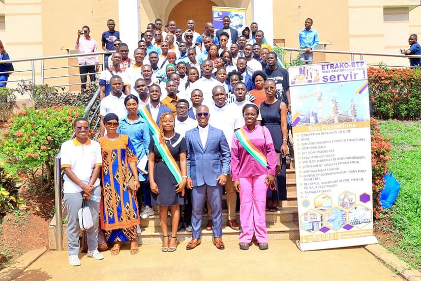 Université Africaine de l'Entrepreneuriat : Koné Kparagninin Idriss inspire la jeunesse