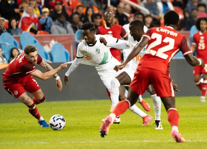 Football-Canadian Shield : La Côte d'Ivoire bat le Canada aux tirs au but et quitte la compétition dernière au classement