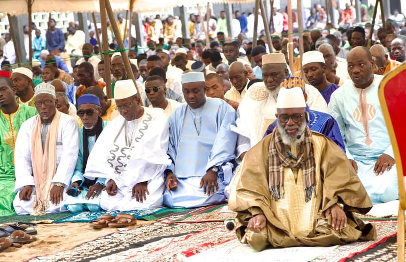 Sud Comoé, Bassam : Ibrahim Magassa aux côtés des populations pour la célébration de l’Aid El Kebir