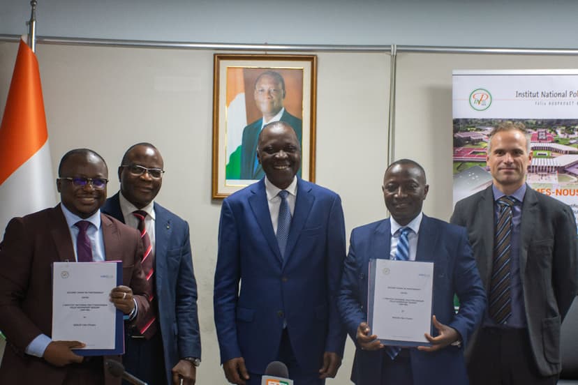 Exploitation de la Ligne 1 du Métro d’Abidjan: keolis et l’INP-HB formeront plusieurs jeunes ivoiriens.
