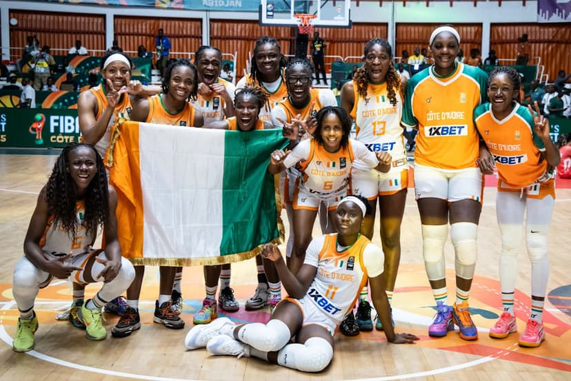 Afrobasket féminin-Abidjan 2025 : La Côte d'Ivoire bat l'Angola et retrouve les quarts de finale
