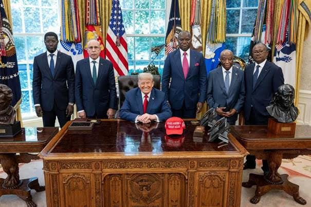 Chronique du lundi - Trump et l’Afriqueque signifie l’invitation lancée par Trump aux chefs d’État de 5 pays africains ?