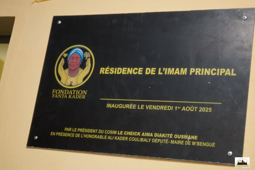 Contribution - La fondation Hadja Fanta Kader