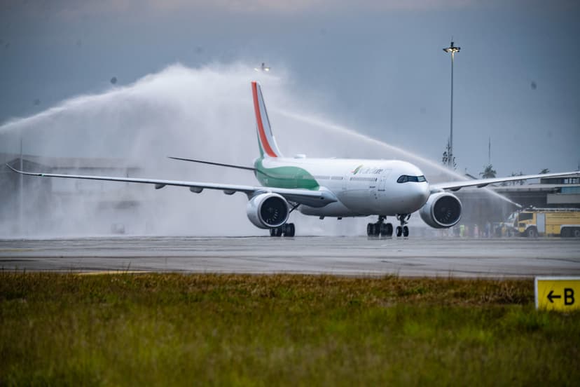 Cérémonie d’accueil de l’A330 NEO à Abidjan : « C’est une fierté nationale », affirme Amadou Koné