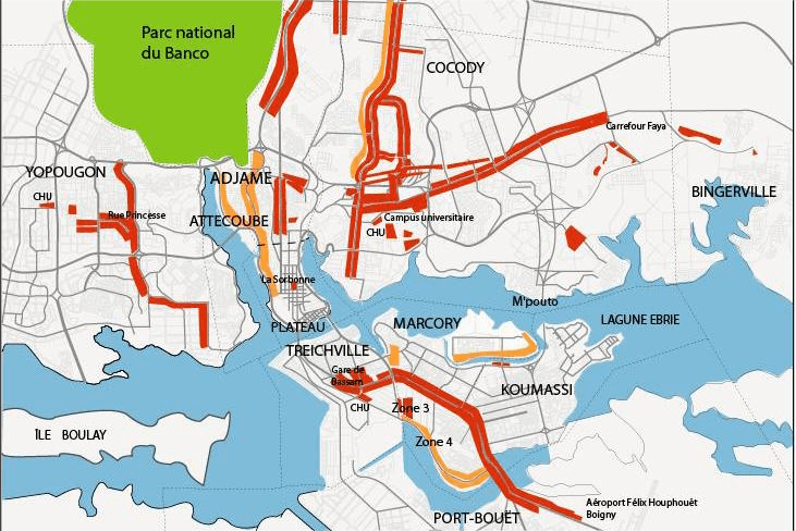 Déguerpissements à Abidjan : une fausse liste ? Ce qu’il faut savoir avec les législatives 2025 en vue