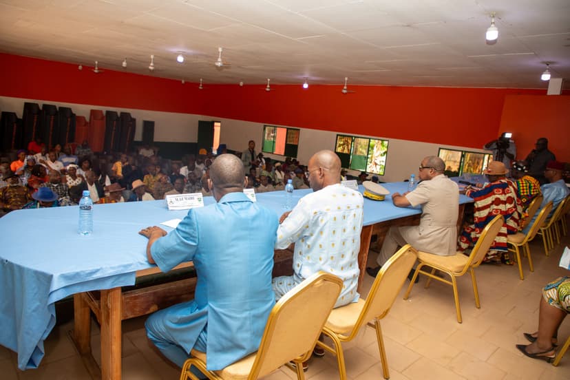 Législatives 2025 : les chefs traditionnels appellent à la paix à Issia