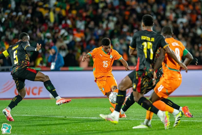 CAN 2025 au Maroc : des Éléphants solides derrière, trop tendres devant