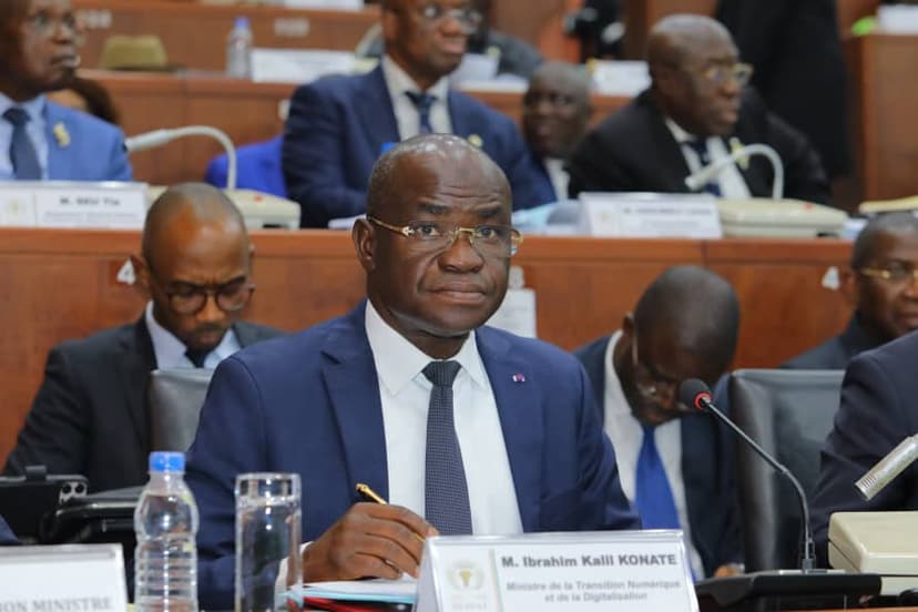 Numérique : le ministre Kalil Konaté fait adopter le budget 2026 par le Sénat
