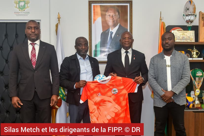 CAN Petits Poteaux en Côte d'Ivoire : les dirigeants de la FIPP reçus par Silas Metch