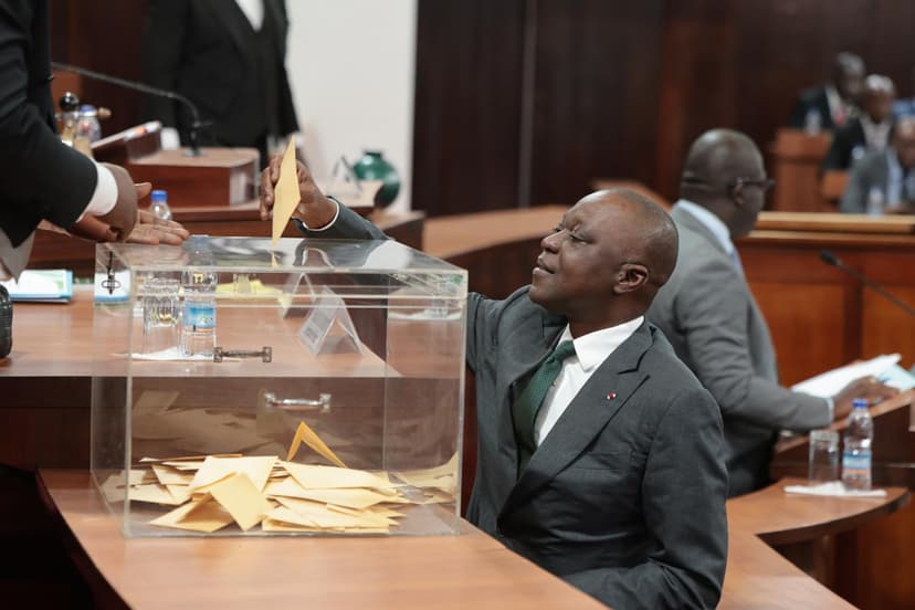 Installation de la 3è législature : Amadou Koné salue le plébiscite de Patrick Achi au perchoir