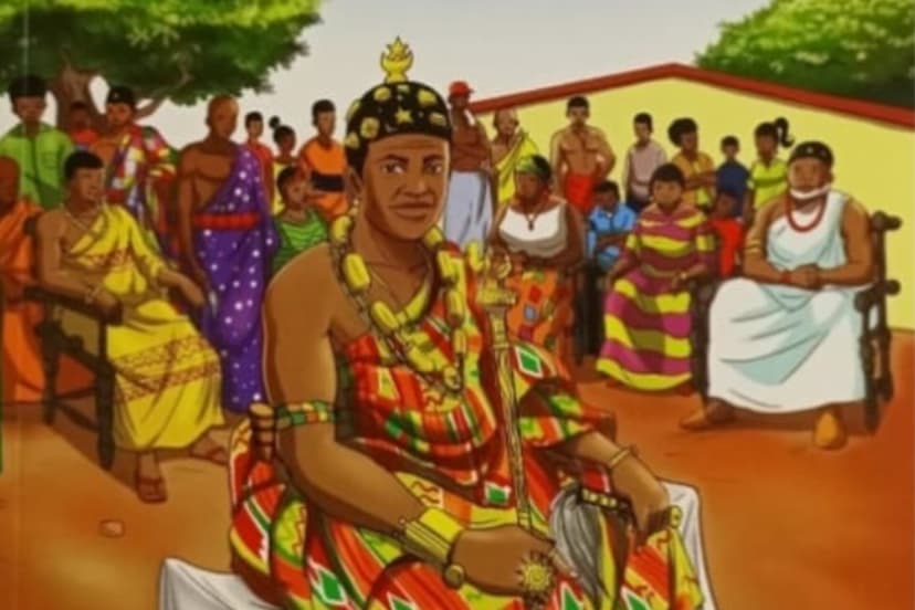 LU POUR VOUS By CoolBee Ouattara, "L'Escabeau royal" de Ferdinand Kodjane